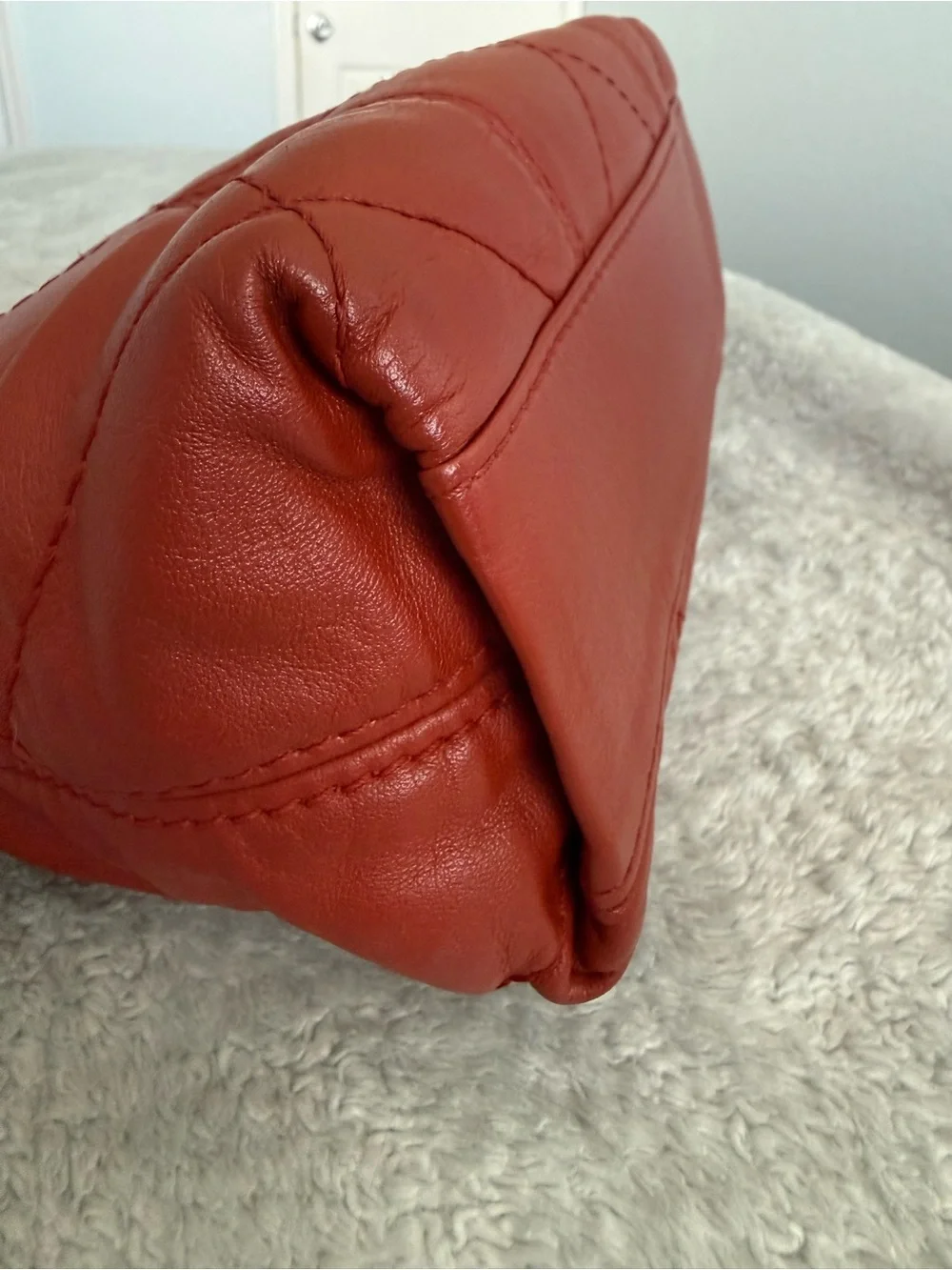 Chanel Soft Touch Flap Red Calfskin Silver HW - LegitApp COA - Like butter!